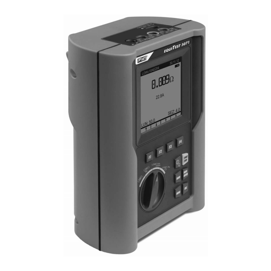 HT EQUITEST 5071 User Manual