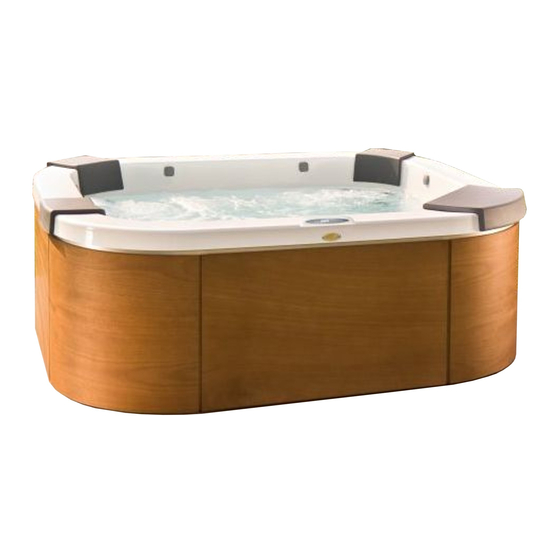 Jacuzzi Santorini pro Instructions For Preinstallation