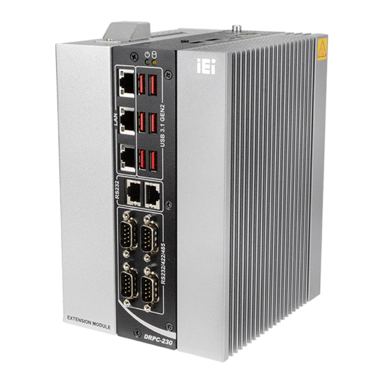 IEI Technology DRPC-230-ULT5 Series User Manual