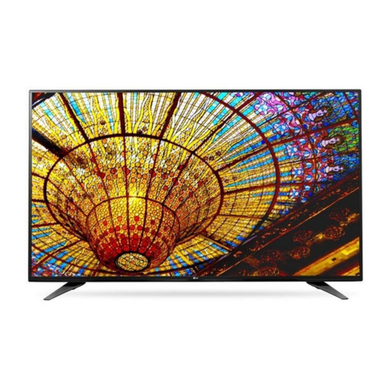 LG 70UH6350 UHD LED TV Manuals