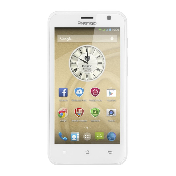 Prestigio MultiPhone 3450 DUO Manual