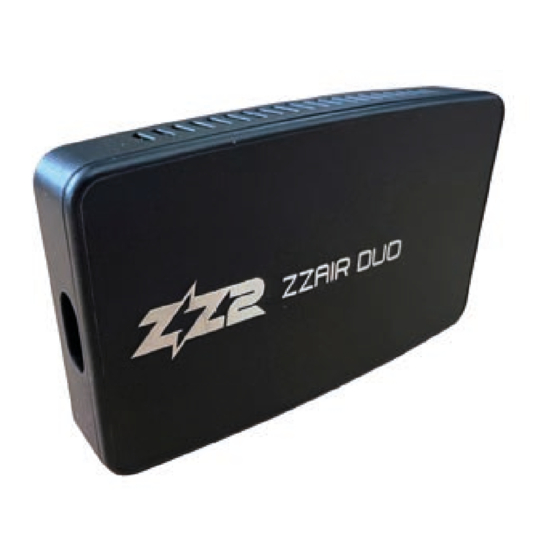 ZZ2 ZZAIR-DUO Manual