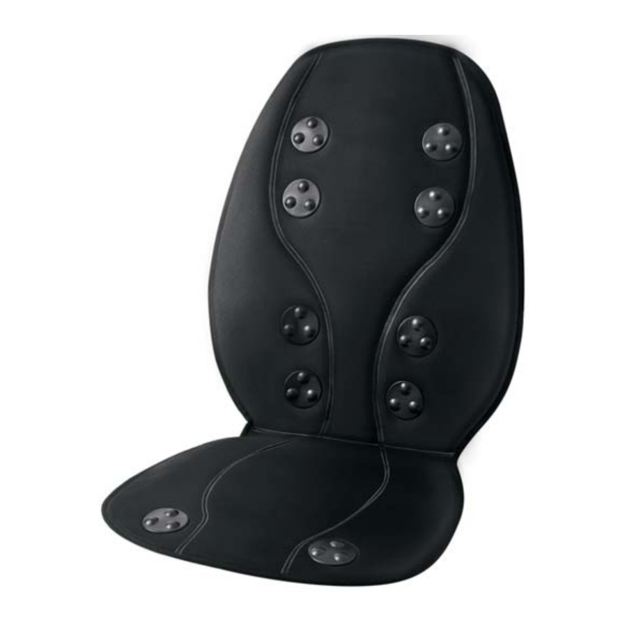 Homedics ContactTherapy 10 (BK-7000) Manual