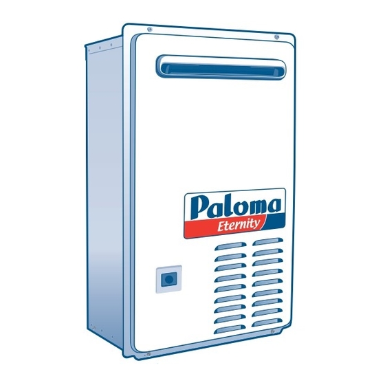 Paloma Eternity Owner's Manual And Installation Instructions