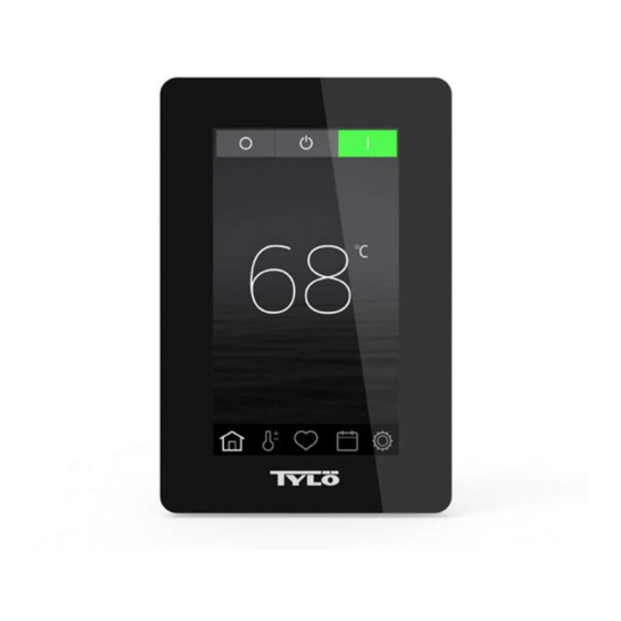 Tylo Elite Installation Manual And Quick Start Manual