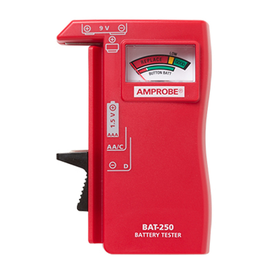 Amprobe BAT-250 User Manual