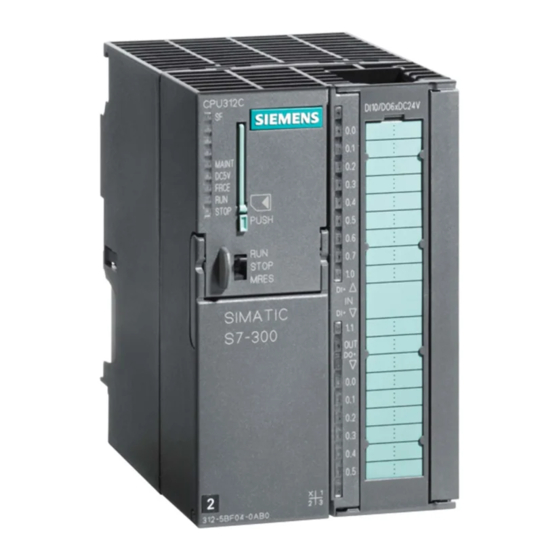 Siemens SIMATIC TOP connect Manual