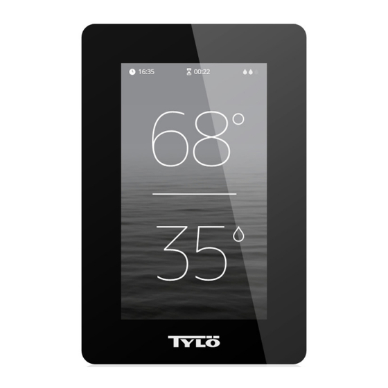 Tylo Elite Quick Start Manual