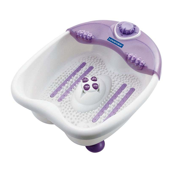 Lanaform Beauty & Massage Center Manual