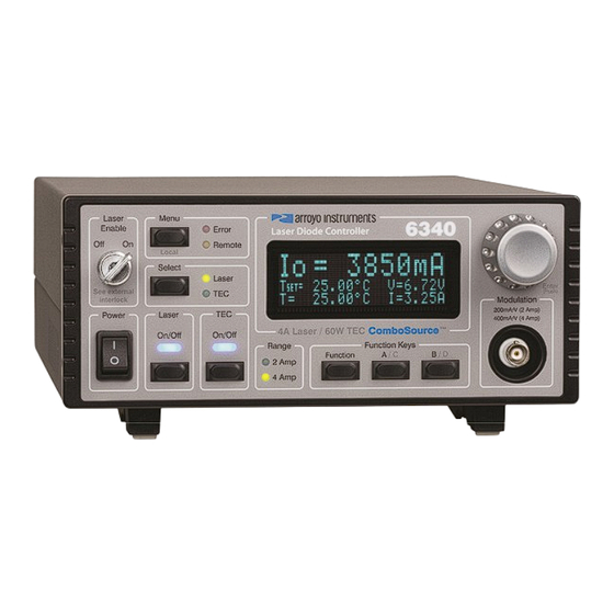 Arroyo Instruments ComboSource 6300 Series User Manual