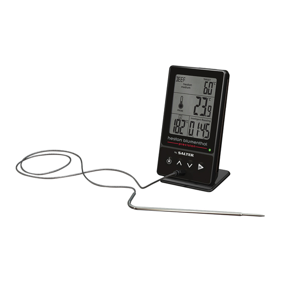 Salter Heston Blumenthal 540A Quick Start Manual