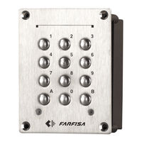 FARFISA INTERCOMS FC 52P Manual