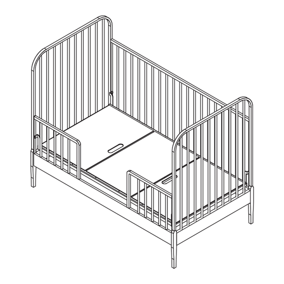 The Land of Nod Larkin Toddler Rail Assembly Instructions Manual