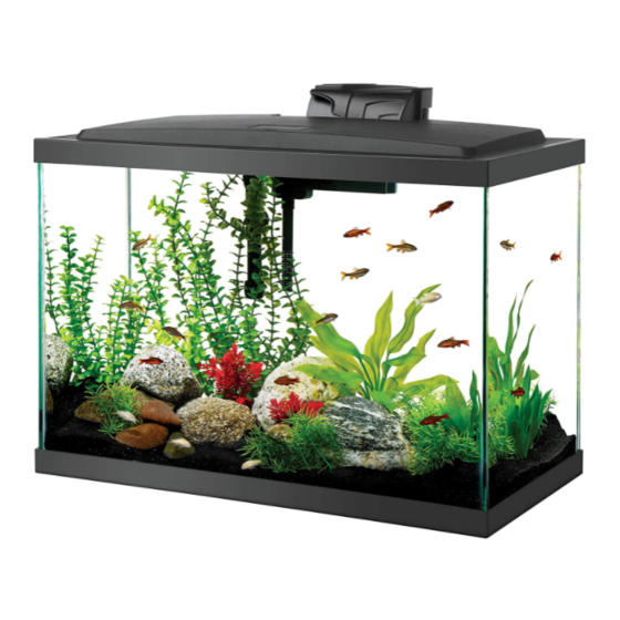 Aqueon LED Widescreen Aquarium Kit Setup Manual