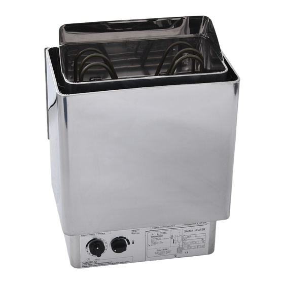 Sawo SCA-30 Installation Manual