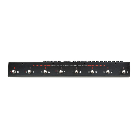 Voodoo Lab PX-8 User Manual