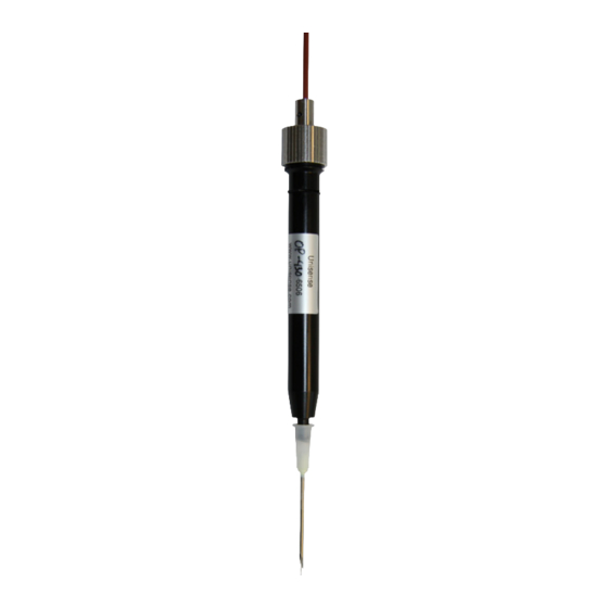 UNISENSE OXYGEN MICROOPTODE User Manual