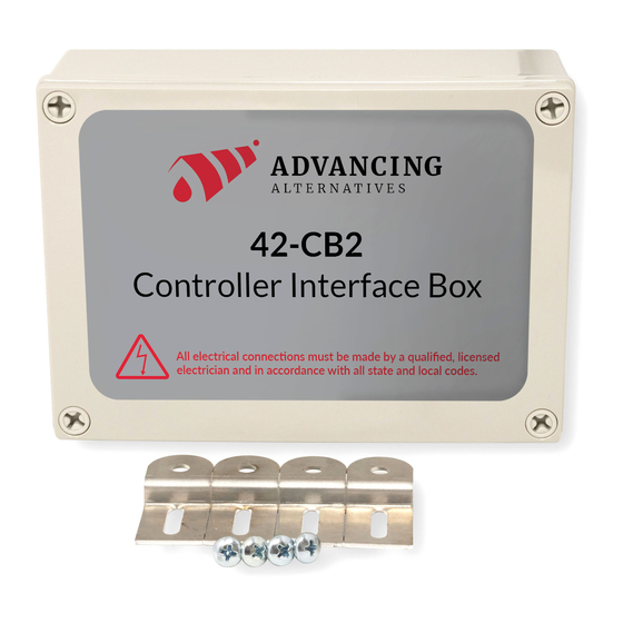 Advancing Alternatives 42-CIB2-24MO Installation And User Manual