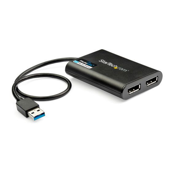 StarTech.com USB32DP24K60 Quick Start Manual