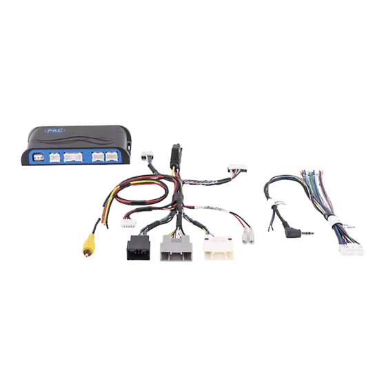 PAC RP4.2-TY13 Manual