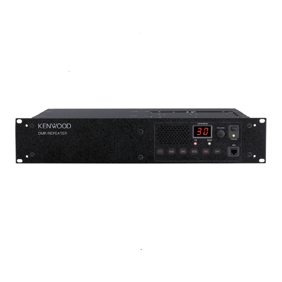 Kenwood TKR-D710 Function Reference