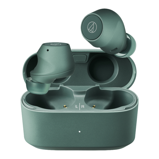 Audio Technica ATH-CKS30TW+ Caution Manual