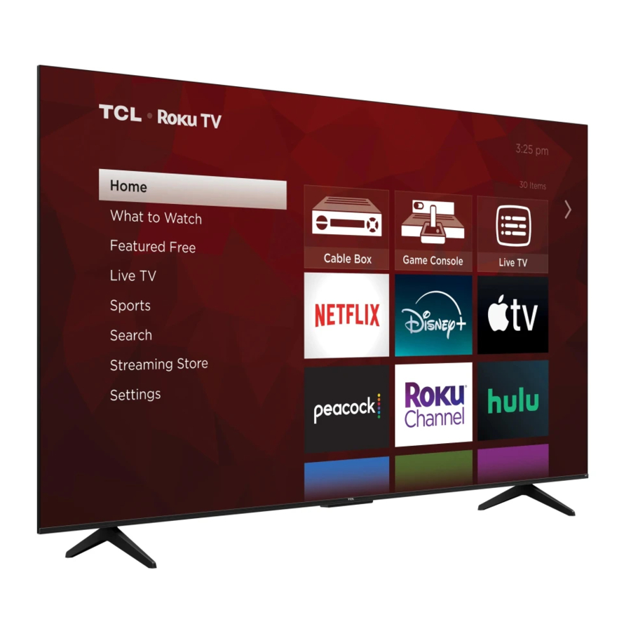 TCL 75S41BR, 65S41BR, 55S41BR Manual
