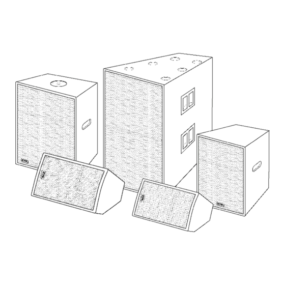 STK Professional Audio SPM-122AP Owner's Manual