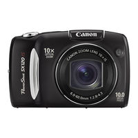 CANON POWERSHOT SX120 IS DIGITAL CAMERA USER 