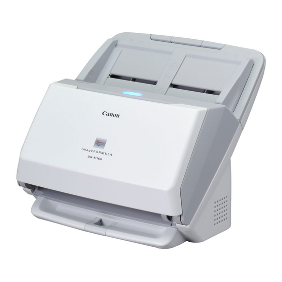 Canon imageFORMULA DR-M160 User Manual 