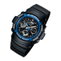Casio G-Shock AW591-2A Operation Manual
