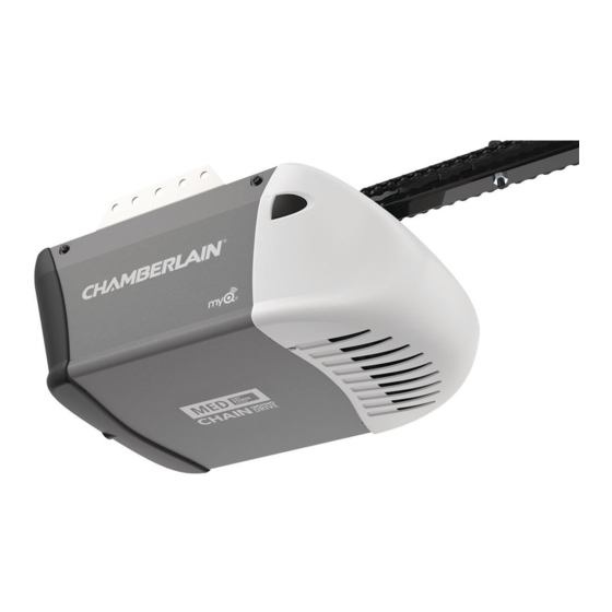CHAMBERLAIN POWER DRIVE 3132E GARAGE DOOR OPENER OWNER