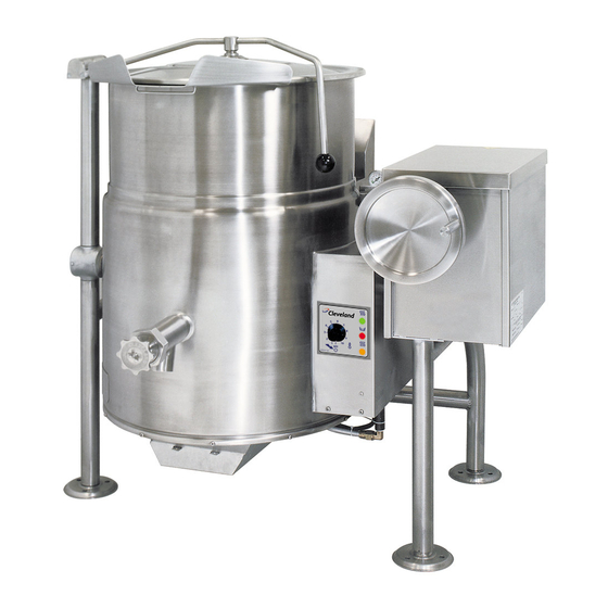 CLEVELAND KGL25 KETTLE OPERATOR'S MANUAL ManualsLib