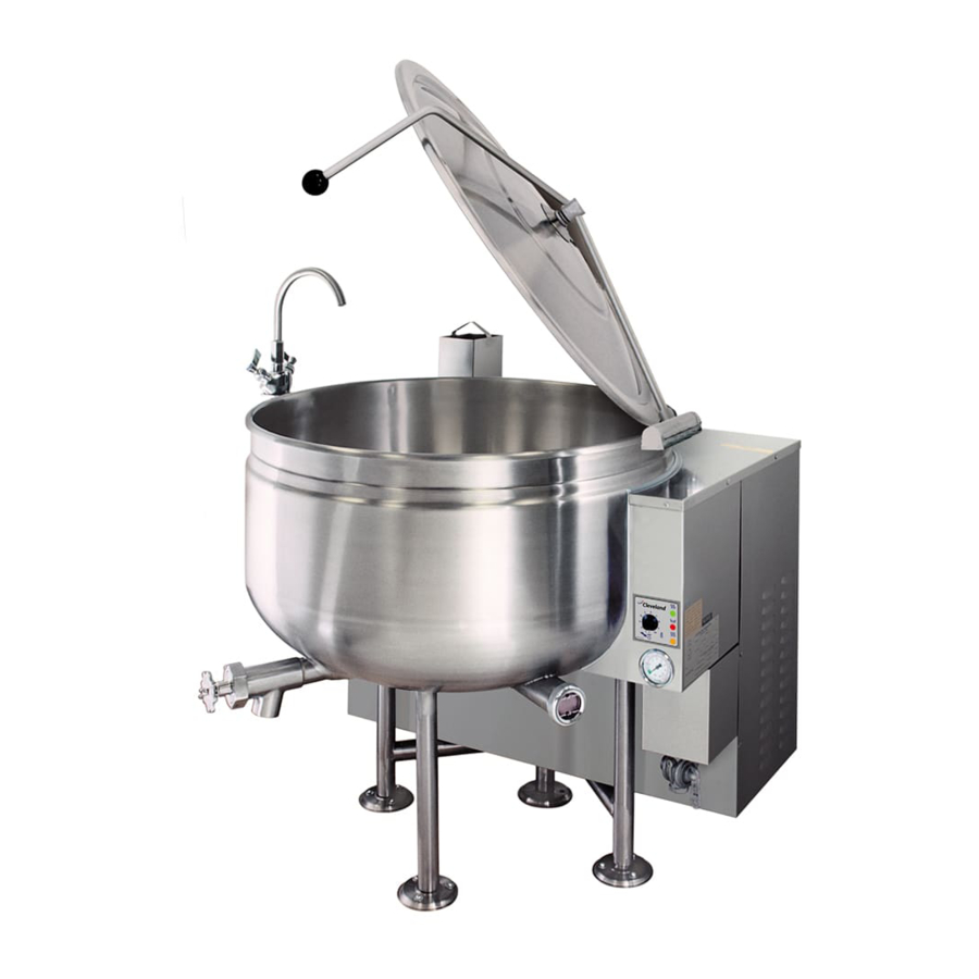 CLEVELAND KGL100 KETTLE OPERATOR'S MANUAL ManualsLib