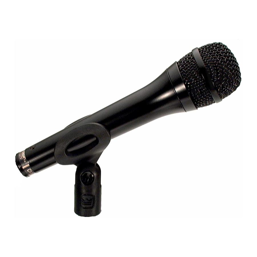 CROWN CM200A MICROPHONE APPLICATION MANUAL ManualsLib