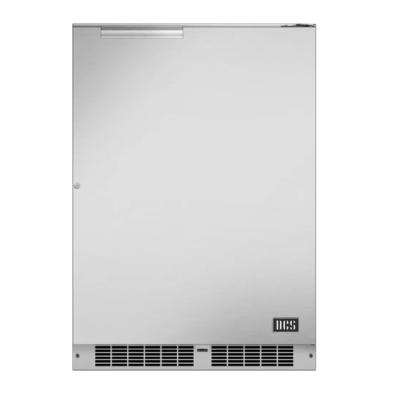 DCS RF24R REFRIGERATOR USE AND CARE & INSTALLATION MANUAL ManualsLib
