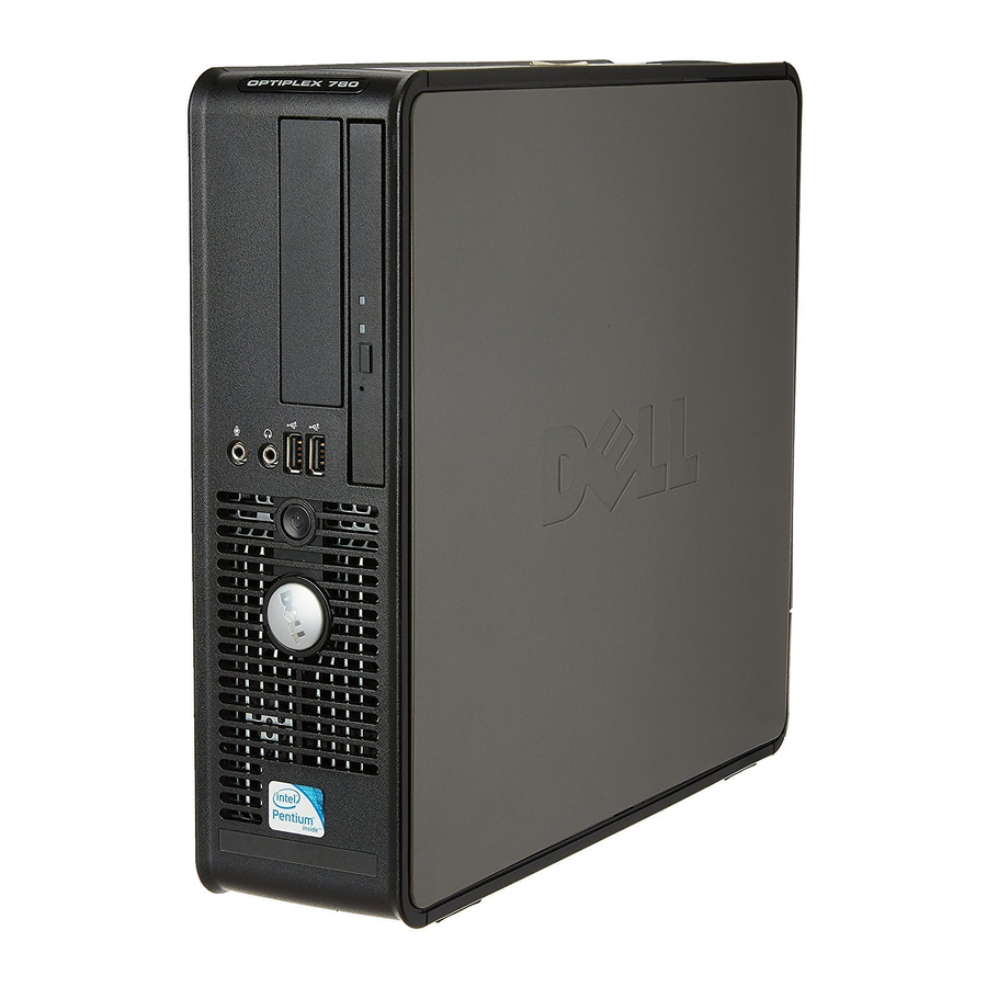 DELL OPTIPLEX 780 SFF DESKTOP SETUP AND FEATURES INFORMATION TECH SHEET 
