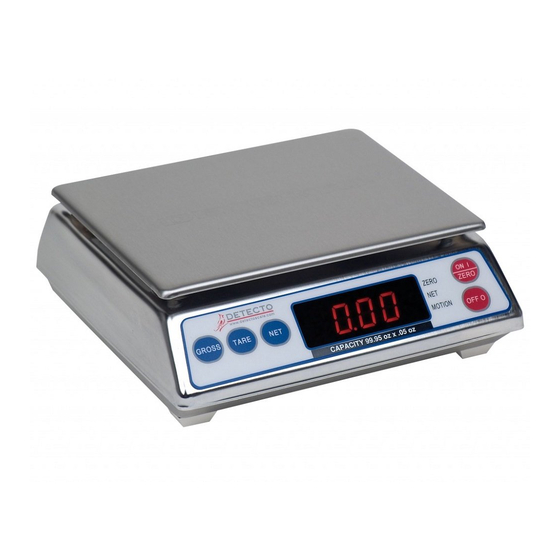 DETECTO AP-10 SCALES SPECIFICATIONS | ManualsLib