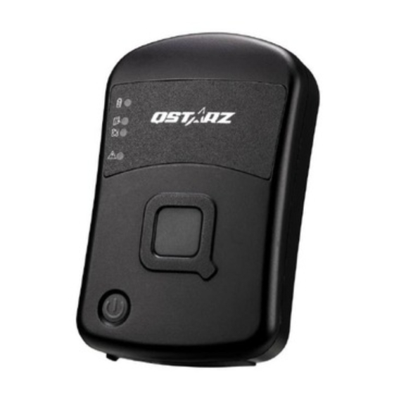 Qstarz CR-Q1100V Quick Start Manual