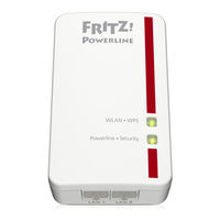 AVM FRITZ! Powerline 540E Installation And Operation Manual
