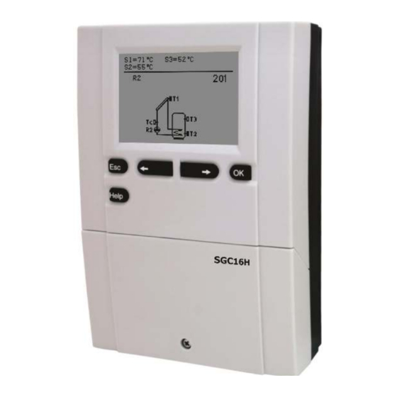 Thermo Solar SGC16H Manuals