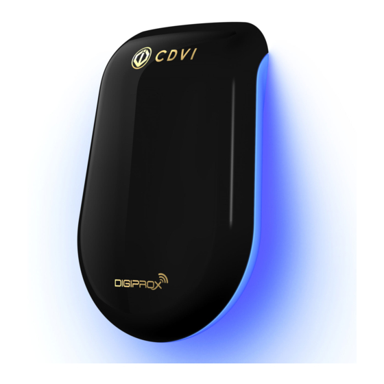 CDVI NANOPW Installation Manual