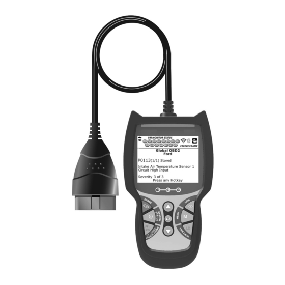 HARBOR FREIGHT TOOLS ZURICH OBD2 OWNER'S MANUAL Pdf Download ManualsLib