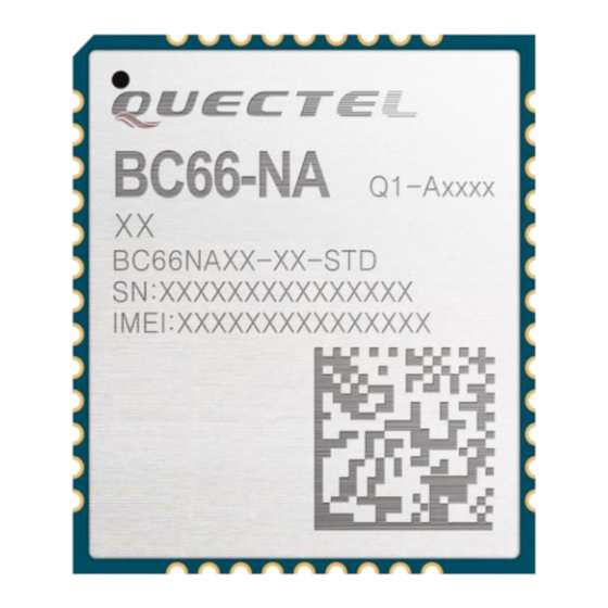Quectel BC66-NA Manuals