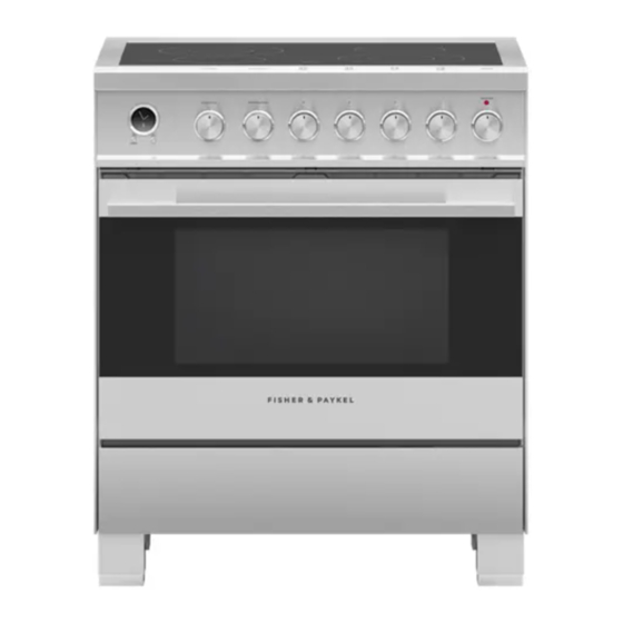 Fisher & Paykel OR30SDE Installation Manual
