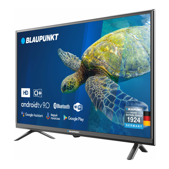 Blaupunkt 32HB5000 User Manual