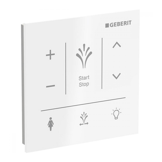 Geberit 147041SI1 User Manual