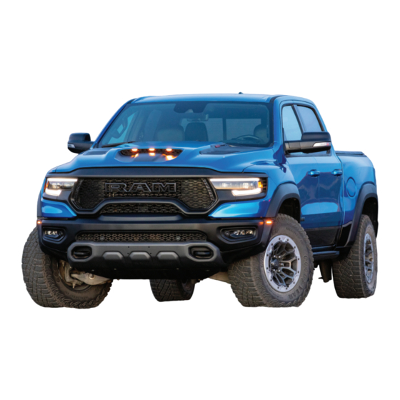 RAM TRX 2023 Features Manual