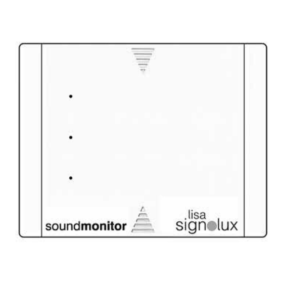 HumanTechnik Lisa-Signolux soundmonitor User Manual