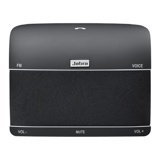 Jabra FREEWAY Datasheet